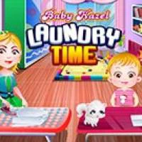Baby Hazel Laundry Time game screenshot