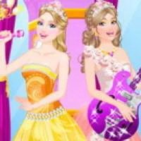 Barbie And Popstar Dress Up game screenshot