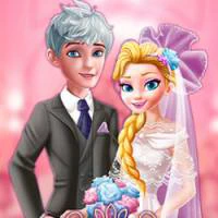 Elsa the Snow Queen: Vintage Wedding game screenshot