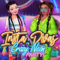 Insta Divas Crazy Neon Party game screenshot