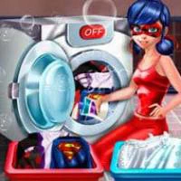 lady_bug_washing_costumes Games