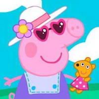 Peppa Pig Family Dress Up game screenshot