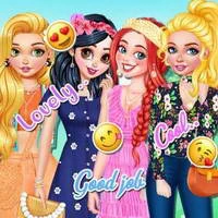 Princesses Easter Squad game screenshot