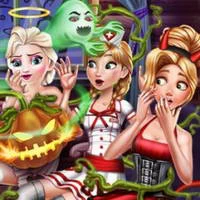 Scary Cabin Halloween game screenshot