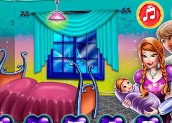 Fynsy: Anna And Kristoff Baby Room game screenshot