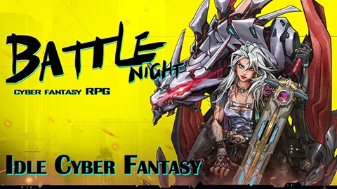 Battle Night: Cyberpunk-Idle RPG game screenshot