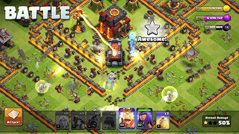 Clash of Clans game screenshot