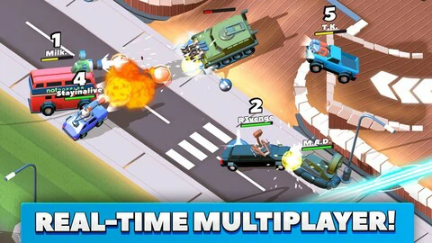 Crash of Cars game screenshot