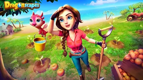 Dragonscapes Adventure game screenshot
