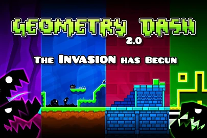 Geometry Dash game screenshot