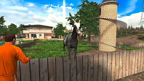 Goat Simulator game screenshot