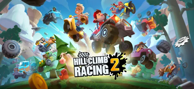 Hill Climb Racing 2 game screenshot