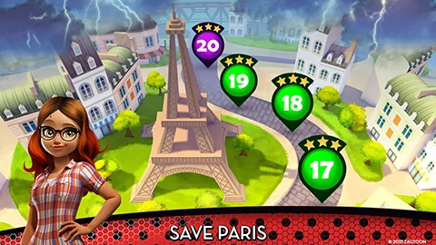 Miraculous Ladybug & Cat Noir game screenshot