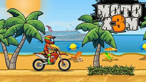 Moto X3M game screenshot