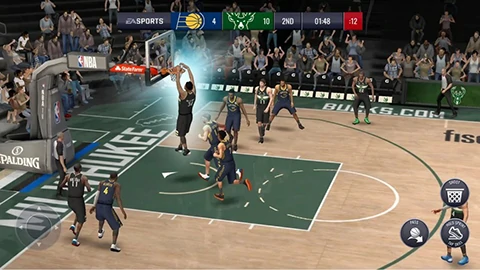 NBA LIVE game screenshot