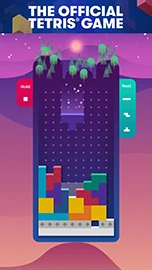 Tetris game screenshot