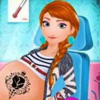 Anna Pregnancy Tattoo Care game screenshot