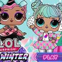 Baby Dolls Winter Disco game screenshot