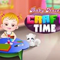 Baby Hazel Crafts Time game screenshot