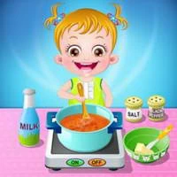 Baby Hazel Kitchen Time game screenshot