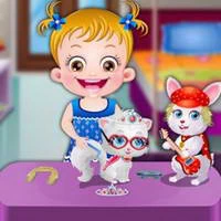 Baby Hazel Pet Party game screenshot