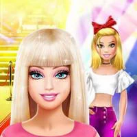 Barbie and Lara Red Carpet Challenge game screenshot