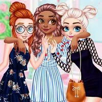 BFFs Funny Face Painting game screenshot