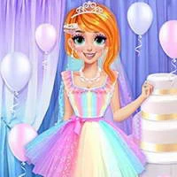 Blonde Princess Pastel Wedding Planner game screenshot