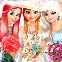 Bride And Bridesmaids Dress Up