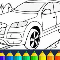 Cars Coloring Game game screenshot