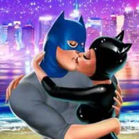 Catwoman Night Kissing game screenshot