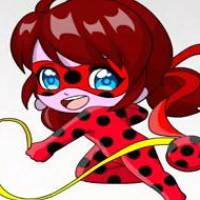 Chibi Dotted Girl Coloring Book game screenshot