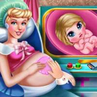 Cinderella Pregnant Check-up game screenshot