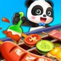 Cute Panda Cooks Food game screenshot