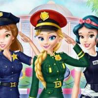 Disney Girls At Police Academy game screenshot