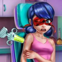 Dotted Girl Vaccines Injection game screenshot
