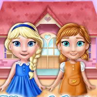 Ellie And Annie Doll House game screenshot