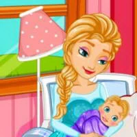 Elsa Gives Birth