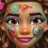 Exotic Princess Makeup game screenshot