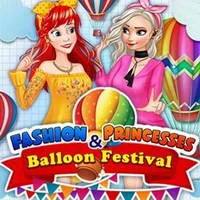 Fashion Princesses & Balloon Festival game screenshot