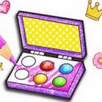 Glitter Beauty Coloring And Drawing game screenshot