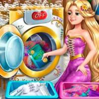 Goldie Princess Laundry Day game screenshot