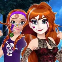 Halloween Princess Makeover game screenshot