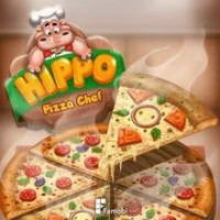 Hippo Pizza Chef game screenshot