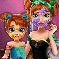 Ice Princess: Mommy Real Makeover game screenshot