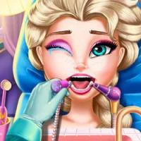 Ice Queen Real Dentist game screenshot