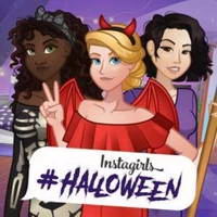 Instagirls Halloween Dress Up game screenshot