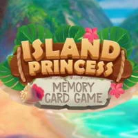 Island Princess Memory Card Game game screenshot