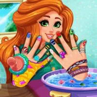 Jessies DIY Nails Spa game screenshot