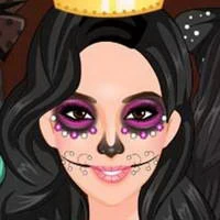 Kardashians Spooky Make Up game screenshot